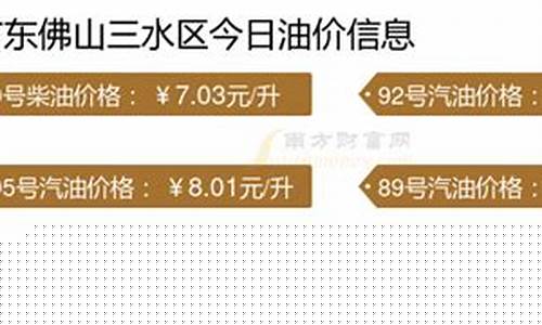 广东佛山油价今日价格最新行情走势-广东佛山油价今日价格最新行情